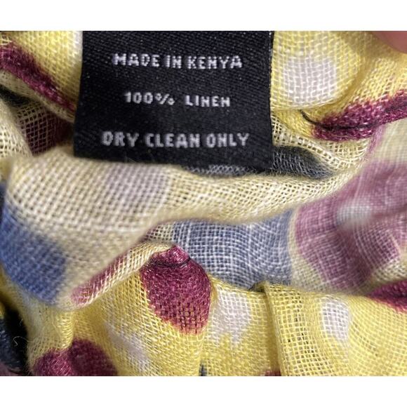 Suno Size Small Tribal Print Artsy Romper Halter Linen Resort Travel Boho FLAWED - Picture 4 of 12